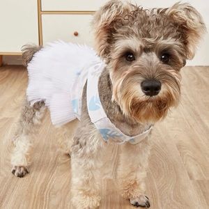 White Puppy Dress (Or Kitty) Sz: L